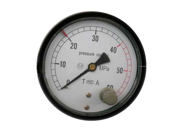 Woodworking machinery pressure gauge controller