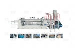 Hydraulic single spindle veneer peeling machinery