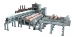 Log cutting saw production line