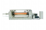 Half round veneer peeling machine